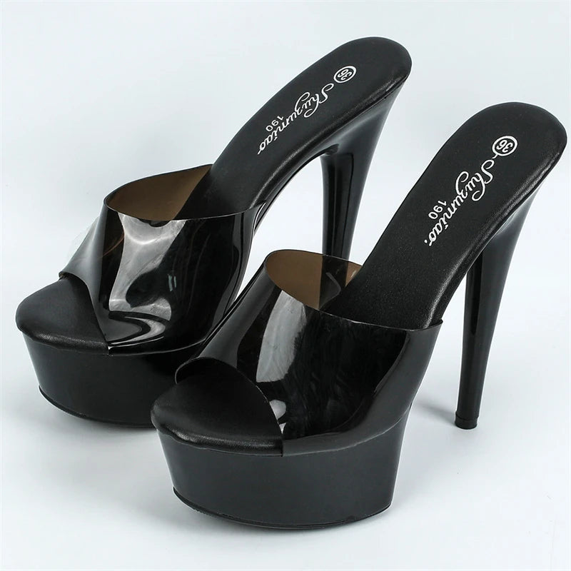 Sexy Ultra Stiletto Heels Women Slippers