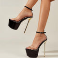 Peep Toe Platform Stiletto Heels Sandals