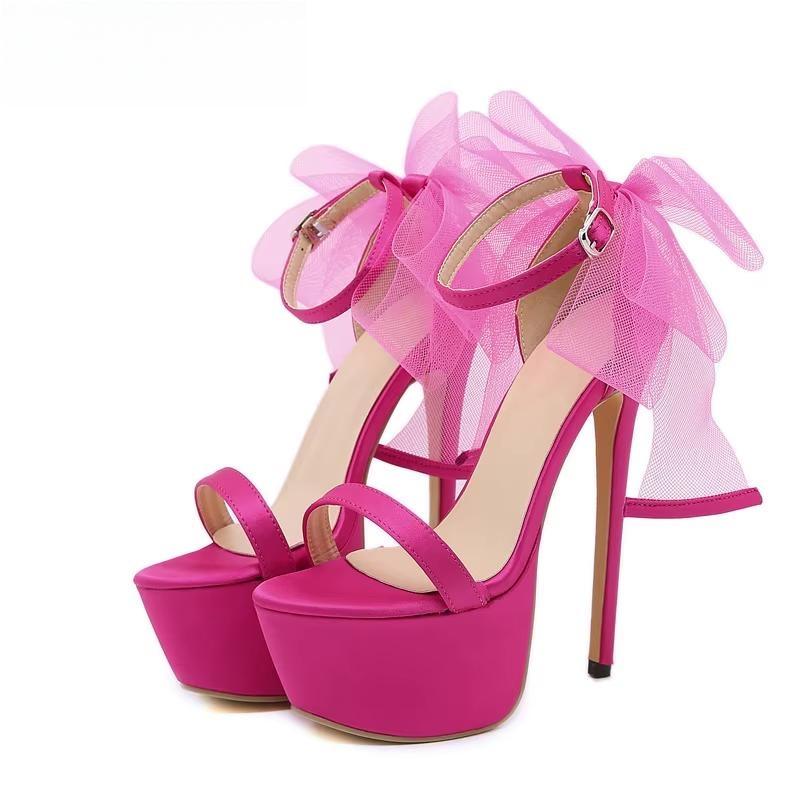 Thin Heels Platform Sandals for Women