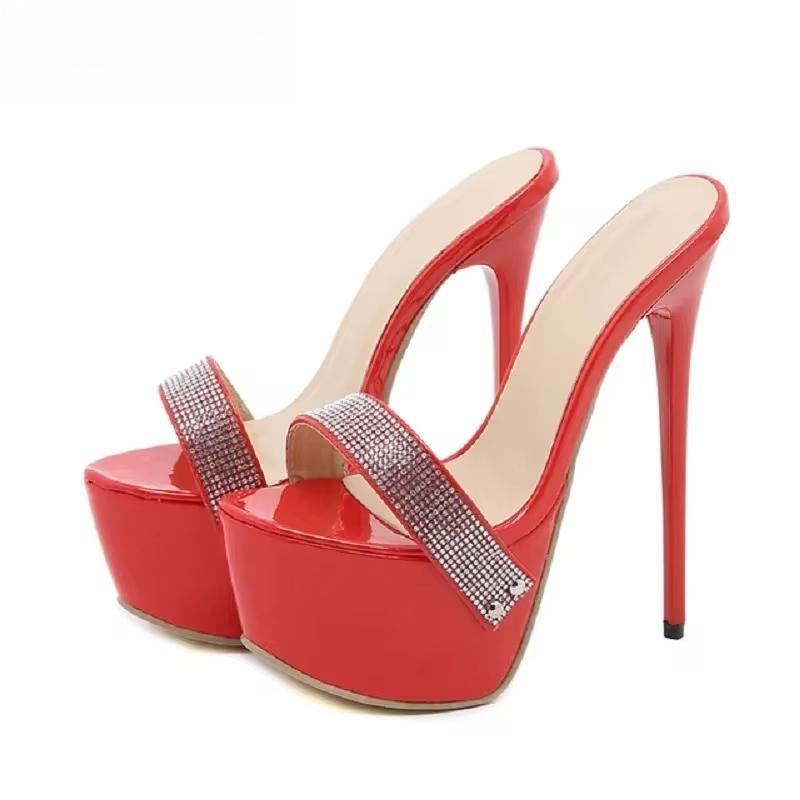 Summer Extreme Platform High Heels Slippers for Women