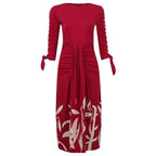 Lucrecia Timeless Fashionable Floral Dress Statement Occasion Edit