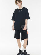 Solid Color, Relaxed Style, Two-piece Set For Home And Outings