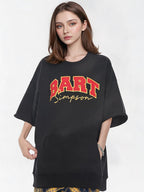 Simpson American Preppy Style Oversized T-shirt