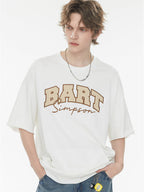 Simpson American Preppy Style Oversized T-shirt