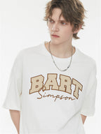 Simpson American Preppy Style Oversized T-shirt