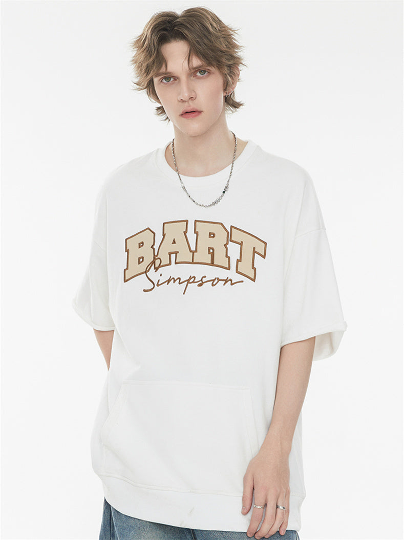 Simpson American Preppy Style Oversized T-shirt