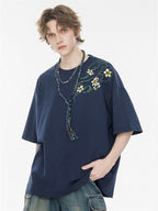 Fresh And Gentle Style Oversized Casual T-shirt