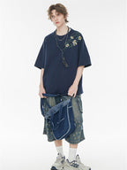 Fresh And Gentle Style Oversized Casual T-shirt
