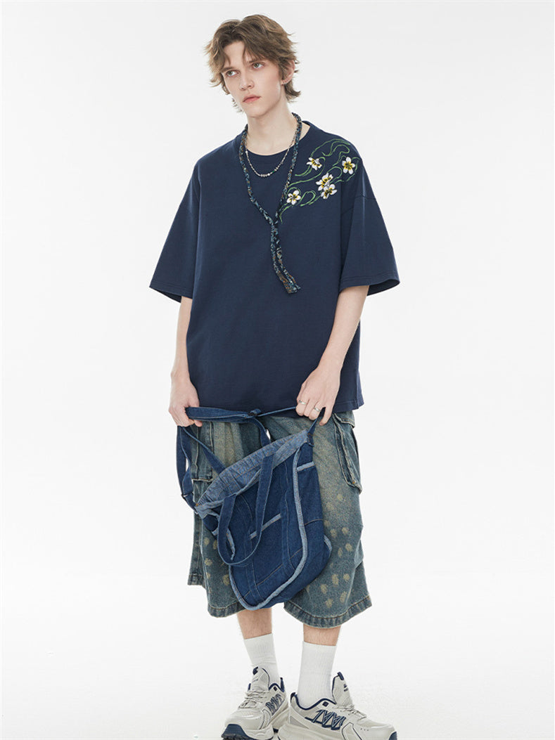 Fresh And Gentle Style Oversized Casual T-shirt