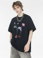 Quirky And Fun Floral Umbrella Top