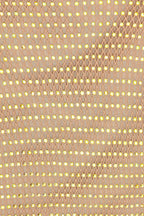 Siayh Gold One-Shoulder Sequinned Maxi Dress