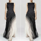 Miriam Aesthetic Sleeveless Dress Maxi Designer Edit