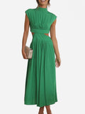 Luján Minimalist Summer Sleeveless Long Maxi Dress Boutique Collection