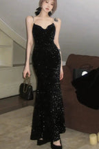 Sequins Mermaid Maxi Dress