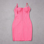 Gleaming Days Bodycon Corset Mini Dress