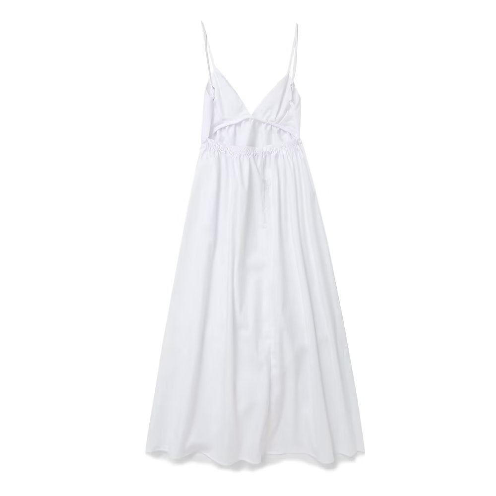 Hilda Timeless Maxi Dress with a V Neck Chic Silhouette Collection