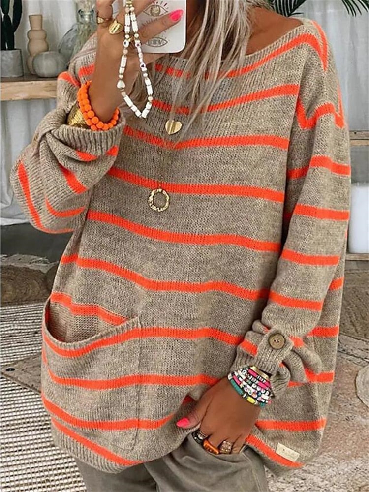 | Striped Sweater