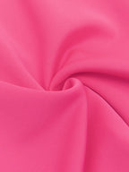 Aveline Pink Strapless Ruffle Mermaid Gown