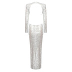 Dress The Best Sequined Maxi Dress