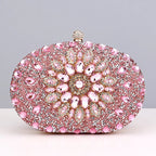 Diamond Encrusted Clutch Bag by Meghan