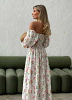Amara | Elegant Floral Dress