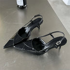 Thin Heels Pointed Toe Pumps Sandals for Women