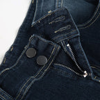 Vintage y2k Flared Jeans Retro Button-up Low Rise Casual Denim Pants Harajuku 2000s Trousers Basic Aesthetic Mom Jeans