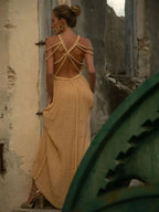 Bernarda Minimalist Long Dress for Effortless Elegance Designer Edit