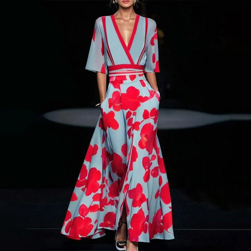 Amara | Floral Maxi Dress