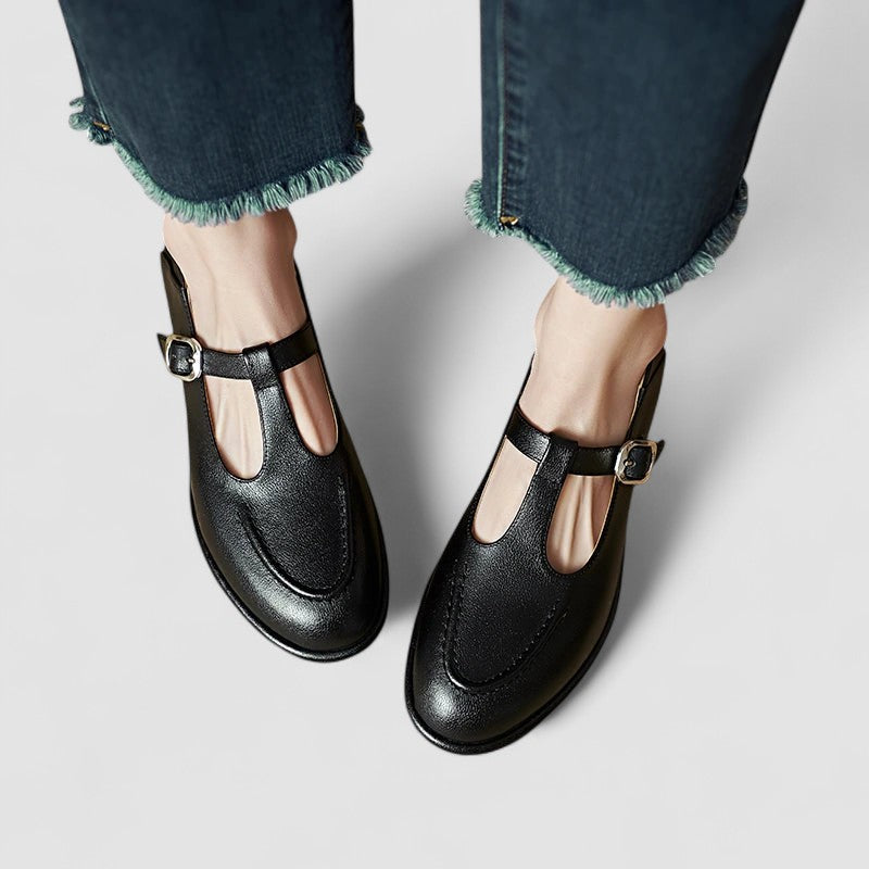 | Orthopedic Mary Jane Low Heel Shoes