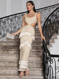Juni Tassel Bandage Dress