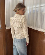The Charlie — Elegant Lace Blouse