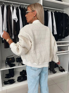 | Women's Zip Front Quilted Jacket