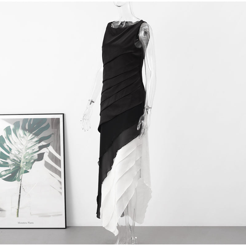 Miriam Aesthetic Sleeveless Dress Maxi Designer Edit