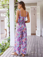 Lydia | Floral Wide-leg Jumpsuit