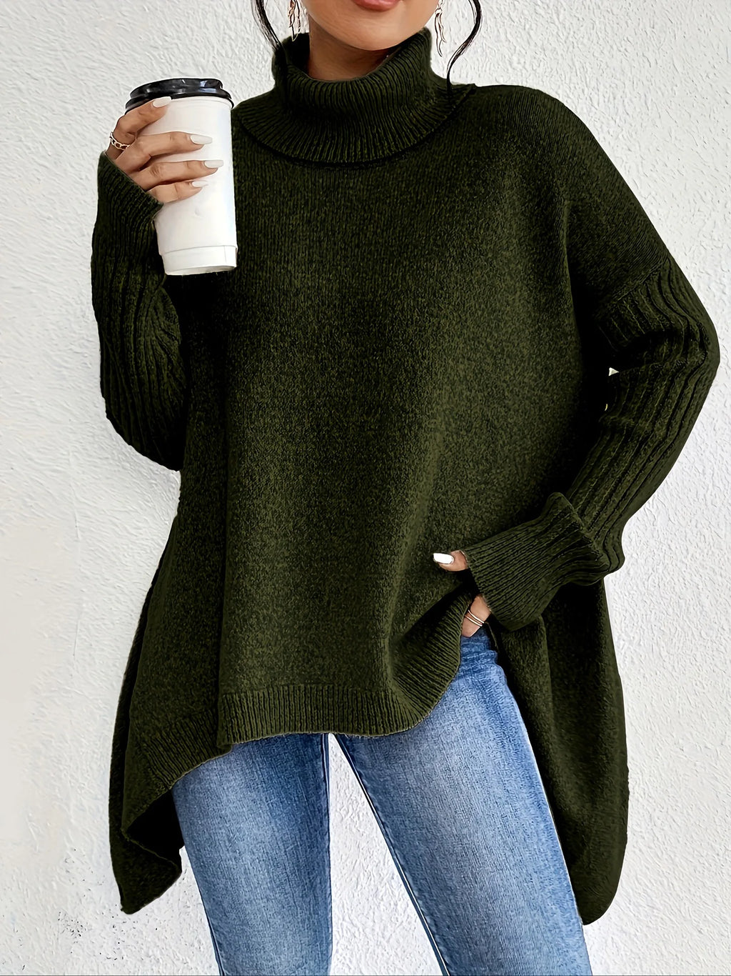 | Women's Winter Cashmere Turtleneck