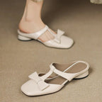 Evelina | Leather Mules