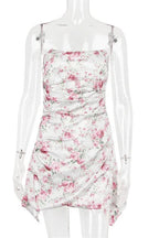 Backless Strapless Sleeveless High Waist Mini Dress