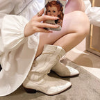 | Western Cowboy Boots in Autumn Color