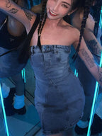 Denim Mini Dress
