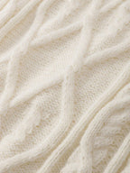 Thick Twisted Sweater Women Autumn Long Sleeve O-neck Female Knitted Pullover Solid Casual Loose Lady Kintwear Tops