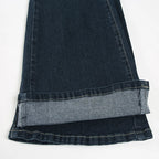 Vintage y2k Flared Jeans Retro Button-up Low Rise Casual Denim Pants Harajuku 2000s Trousers Basic Aesthetic Mom Jeans