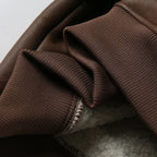 Casual Solid Patchwork Pu Leather Jackets Basic Turn-Down Collar Long Sleeve Coats Women Autumn Winter Fashion Lady