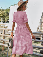 | Striped Midi with Tassels