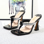 Thin High Heel Plus Size Sandals for Summer Foreign Style