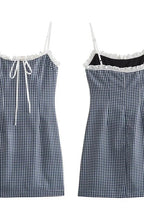 Printed Straps Sleeveless Mini Dress