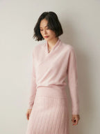 | Women's Wrap Crossover Sweater
