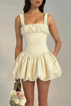 Princess Mini Dress with Suspender