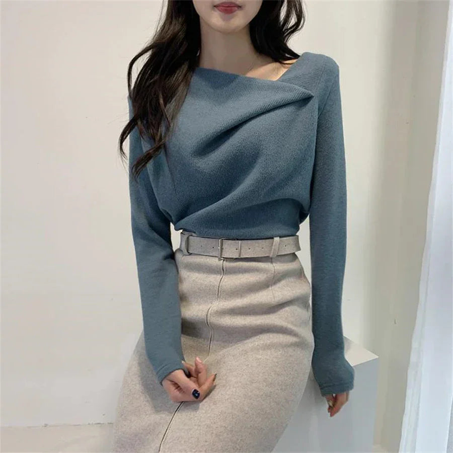 | Velvet sweater for women