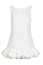 Sleeveless Backless Mini Dress